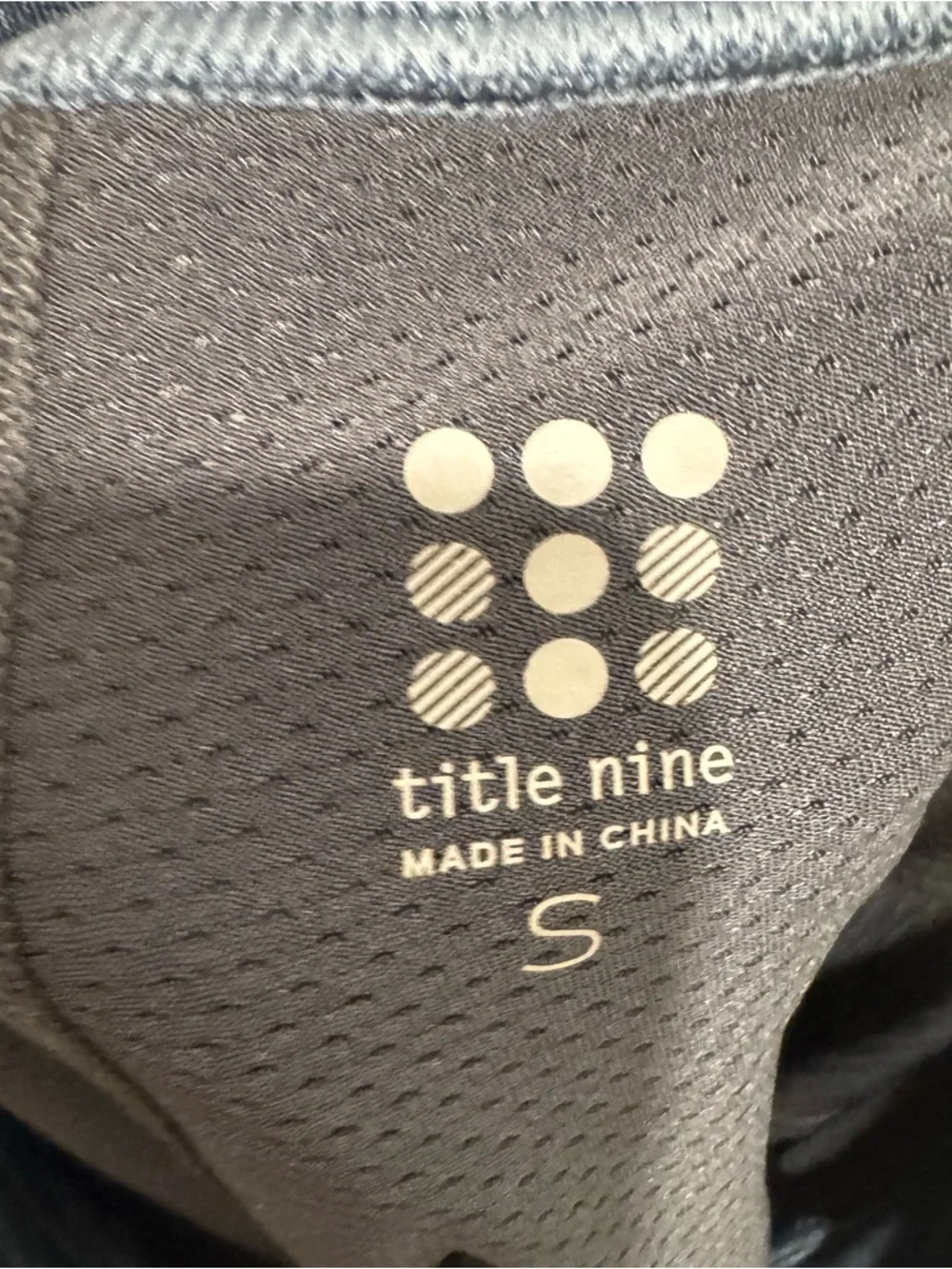Title Nine Blue Athletic Skort Thermal Pockets Active Outdoor Hiking Tennis Prep